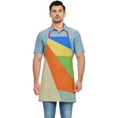 Illustration Colored Paper Abstract Background Kitchen Apron