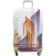 Building Artwork City Building Luggage Cover (large)