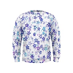 Christmasstars-005 Kids  Sweatshirt