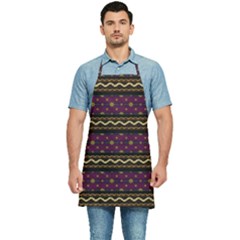 Background Flower Abstract Pattern Kitchen Apron