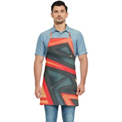 Graffiti Detail Wallpaper Texture Background Kitchen Apron