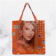 Geometricbeauty Grocery Tote Bag