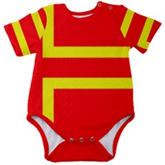 Normandy Flag Baby Short Sleeve Bodysuit