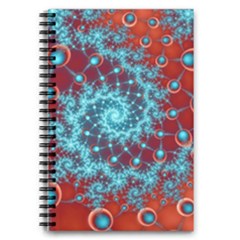 Fractal Pattern Background 5 5  X 8 5  Notebook