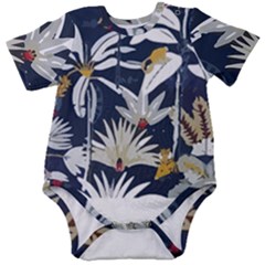 Botanical T- Shirt Botanical Creative Florida Beans T- Shirt Baby Short Sleeve Bodysuit
