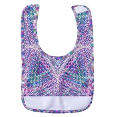 Psychedelic Pattern T- Shirt Psychedelic Pastel Fractal All Over Pattern T- Shirt Baby Bib