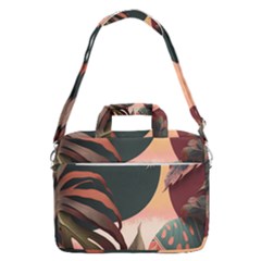 Ai Generated Leaves Foliage Plants Macbook Pro 16  Shoulder Laptop Bag