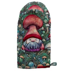 Black Art Mushroom For Incantation And Witchcraft Microwave Oven Glove