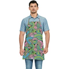 Background Texture Paisley Pattern Kitchen Apron