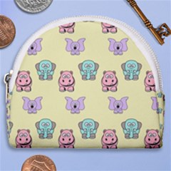 Animals-17 Horseshoe Style Canvas Pouch