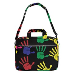 Handprints-hand-print-colourful Macbook Pro 16  Shoulder Laptop Bag
