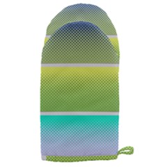 Pattern-banner-background-dot-set Microwave Oven Glove