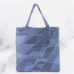 Lines Shapes Pattern Web Creative Grocery Tote Bag