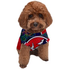 Grateful Dead Pattern Dog T-shirt