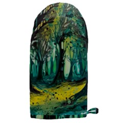 Ai Generated Trees Forest Mystical Forest Nature Art Microwave Oven Glove