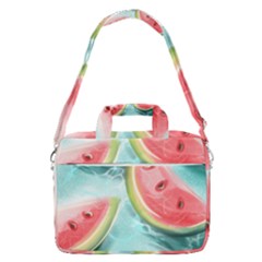 Watermelon Fruit Juicy Summer Heat Macbook Pro 16  Shoulder Laptop Bag