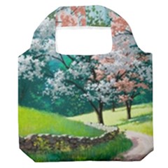 Anime Scenery Landscape Premium Foldable Grocery Recycle Bag