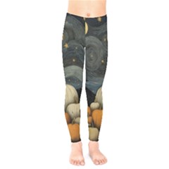 Pumpkin Halloween Kids  Leggings