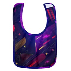 Vector Design Gamming Sytle Retro Art Pattern Baby Bib