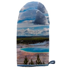 Mountains Trail Forest Yellowstone Microwave Oven Glove