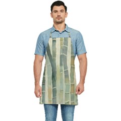 Bamboo Plants Kitchen Apron