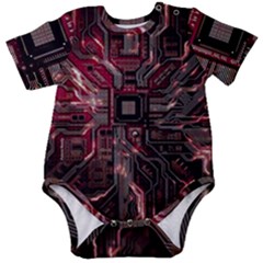 Chip Retro Technology Baby Short Sleeve Bodysuit