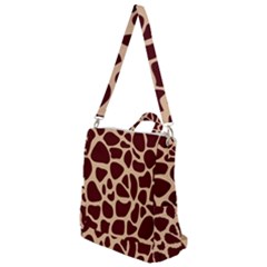 Animal Print Girraf Patterns Crossbody Backpack