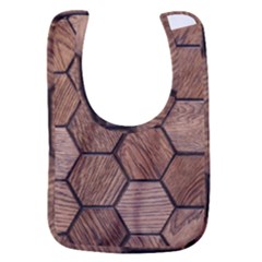 Wooden Triangles Texture, Wooden ,texture, Wooden Baby Bib