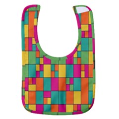 Abstract-background Baby Bib