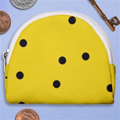 Punch Hole, Black Hole Horseshoe Style Canvas Pouch