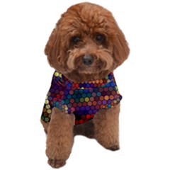 Hexagon Honeycomb Pattern Design Dog T-shirt