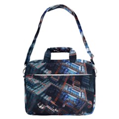 Fractal Cube 3d Art Nightmare Abstract Macbook Pro 16  Shoulder Laptop Bag