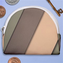 Abstract Texture, Retro Backgrounds Horseshoe Style Canvas Pouch