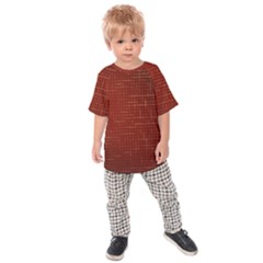 Grid Background Pattern Wallpaper Kids  Raglan T-shirt