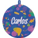 Personalized Childhood illustration Any Text Round Trivet Round Trivet View2