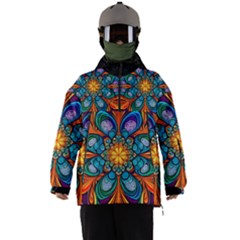 Schwarz Bunt Men s Ski And Snowboard Waterproof Breathable Jacket