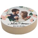 Personalized Married Photo Name Any Text Wooden Bottle Opener Wooden Bottle Opener (Round) View1
