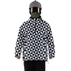 Triangle-pattern-simple-triangular Men s Ski And Snowboard Waterproof Breathable Jacket