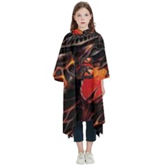Dragon Kids  Hooded Rain Ponchos