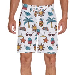 Summer Pineapple Fruit Tropical Men s Beach Shorts