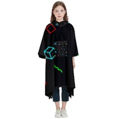 Amoled Kids  Hooded Rain Ponchos