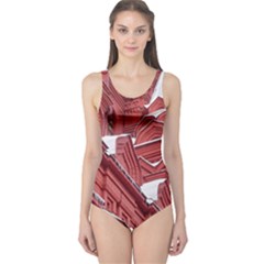 Monument State History Museum Building One Piece Swimsuit