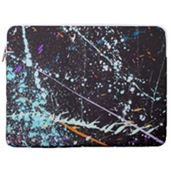 Abstract Colorful Texture 17  Vertical Laptop Sleeve Case With Pocket