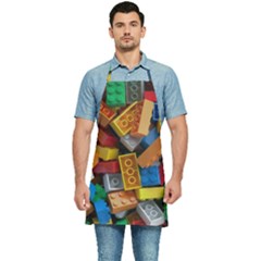 Lego, Toy Block, Colorfulness Kitchen Apron