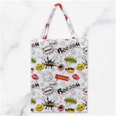 Pattern Seamless Texture Cartoon Classic Tote Bag