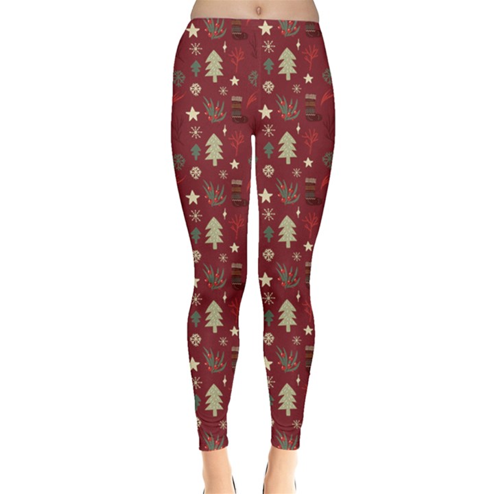 Personalized Christmas Everyday Leggings Everyday Leggings 