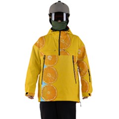 Orange, Slices, Fruit, Citrus Men s Ski And Snowboard Waterproof Breathable Jacket