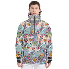 Supersonicangeldream Men s Pullover Zip Ski And Snowboard Waterproof Breathable Jacket
