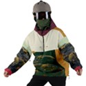 Custom Mix Color Any Text Name Men s Ski and Snowboard Waterproof Breathable Jacket View2