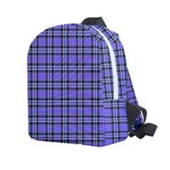 Blue Tartan Plaid 1 Kids  Age 2-4 Lightweight Preschool Backpack